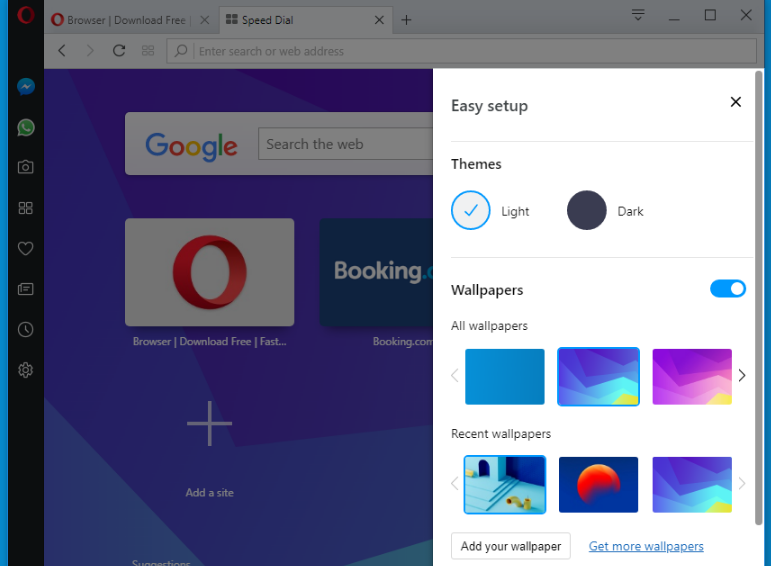 free download opera browser 2020